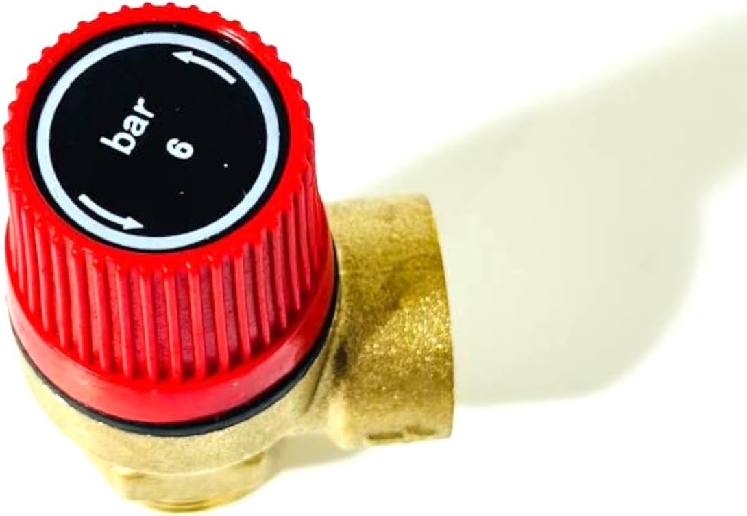 Biella Brass Safety Drain Relief Valve 3/4" for Water Heater – (6 bar) - Image 4