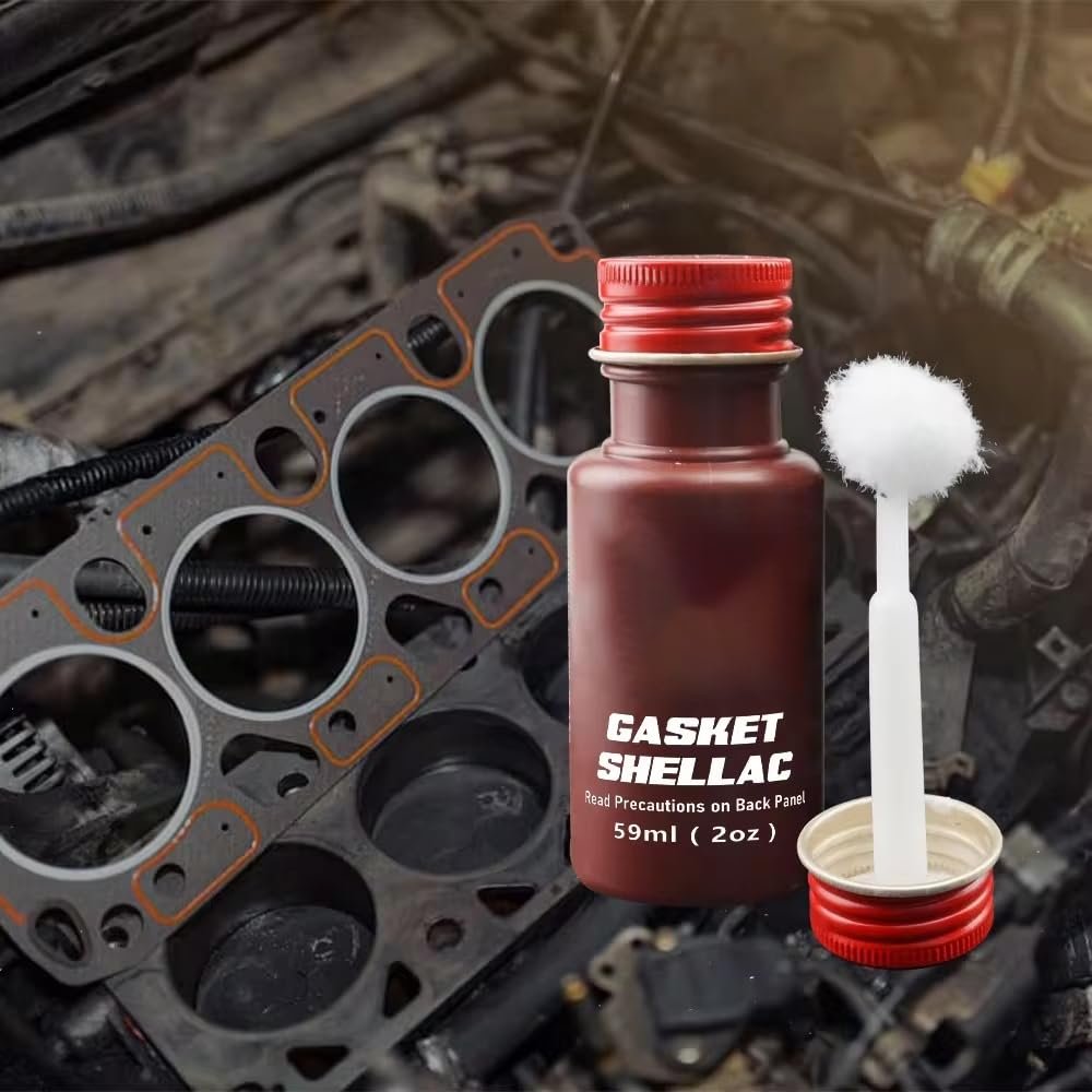 Royal Apex Gasket Shellac Sealant for Fast Dispatch - Ideal Universal Adhesive and Sealant for Flanged Surfaces, Gasket Joints, and Threaded Assemblies - Image 4