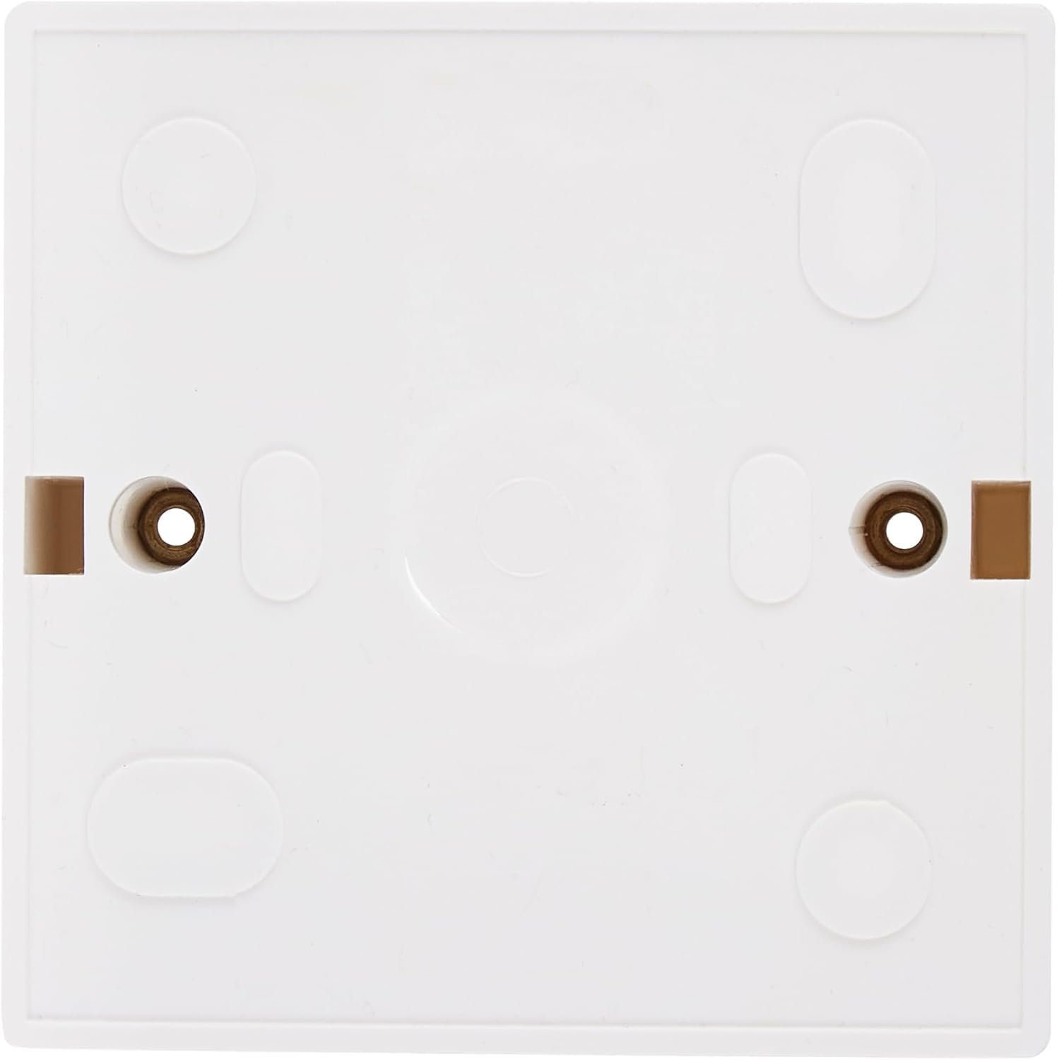 Biella Heavy Duty PVC Electrical Junction Box for Switch or Socket White (3x3) - Image 3