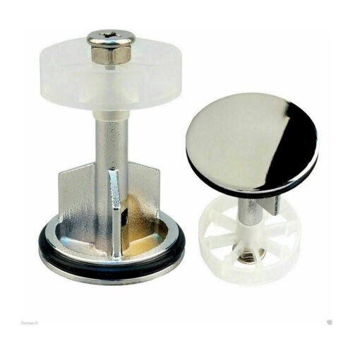 Royal Apex Chrome Plated Pop-Up Basin Sink Waste Trap Plug for Kitchen Bathroom Etc...
