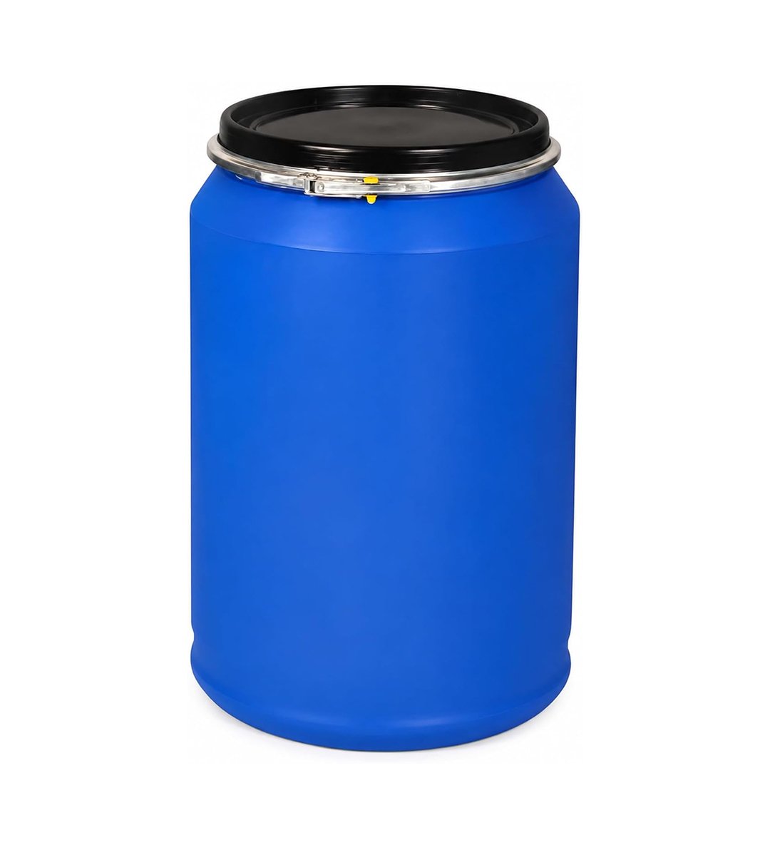 Biella 220 Liter Food Grade Drum, Blue color Open Top PVC Storage Container for Multipurpose (1 Drum)