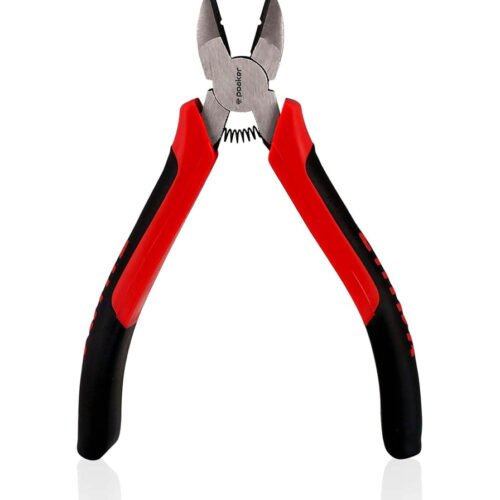 Poaker™ 6” Diagonal Wire Cutter – Chrome Vanadium Steel, Curved Jaw, Cushioned Handle – Precision Tool for Electrical, DIY, Jewelry, Automotive and Home Use
