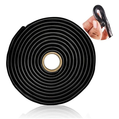 Royal Apex Butyl Tape Windscreen Sealant Window Door Windshield Car Truck Headlight LED Audio Video Installation Tool Retrofit Reseal Strip Seal Waterproof Seal Noise Isolation-9.5MMx4.57M (PACK OF 2)