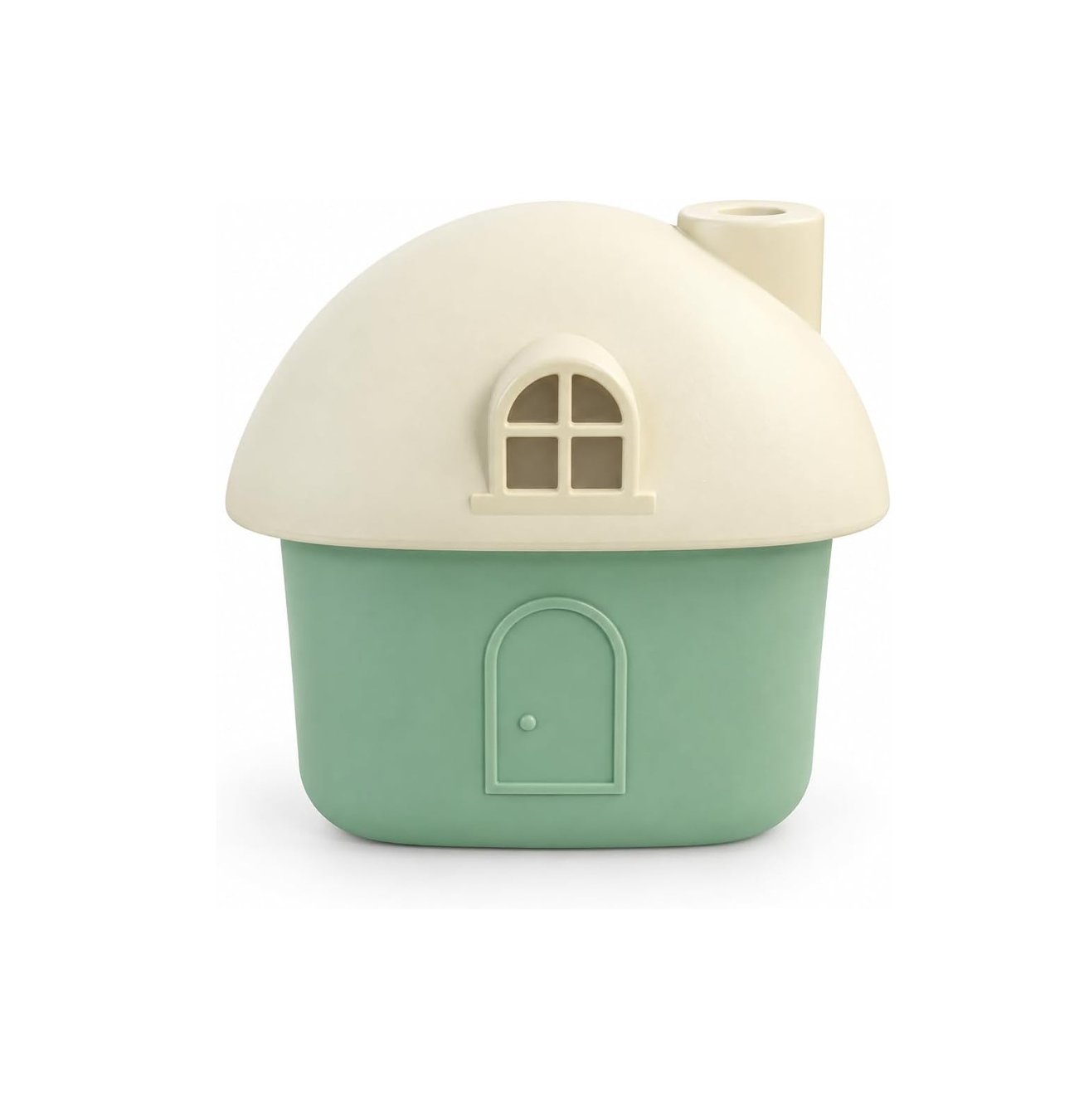 Melfi Mini House Humidifier, 280ml USB Portable Cool Mist Humidifier for Bedroom, Office and Home, Decorative Cottage Design, Compact Air Humidifier for Indoor Use